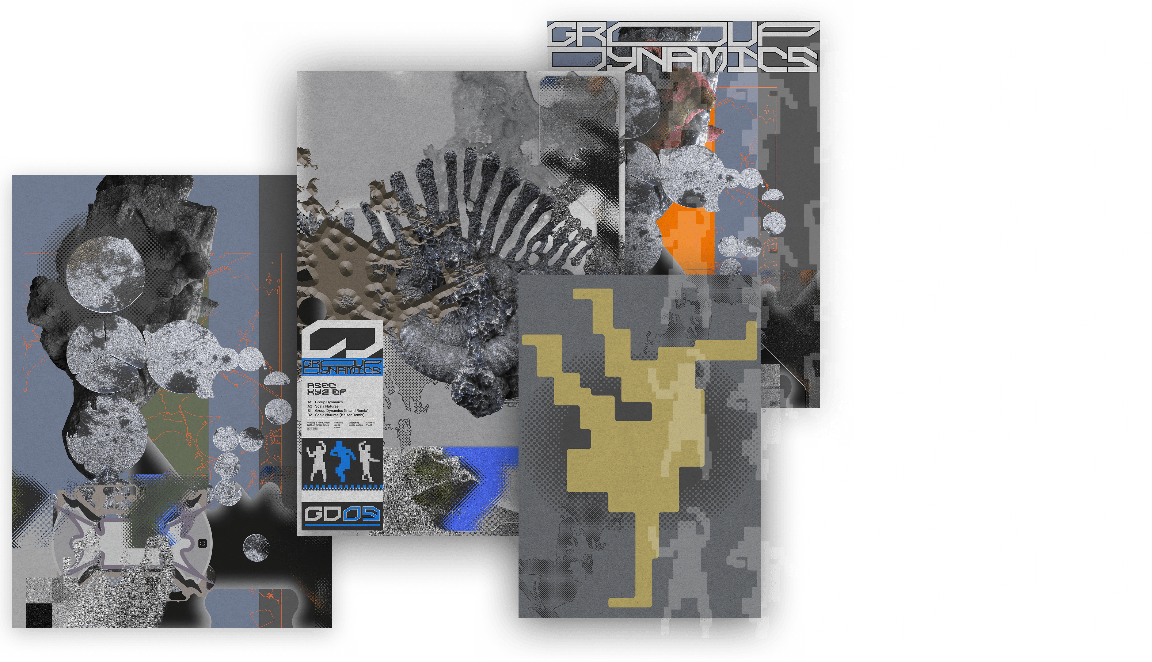 Group Dynamics release artwork montage